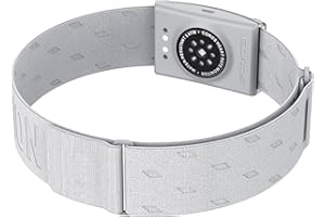 COROS Pulsómetro, Cómodo, Fácil de Llevar, Detección automática de Uso, Sensor avanzado, Datos precisos, Bluetooth, 80 días de duración de la batería, para Correr y Montar en Bici