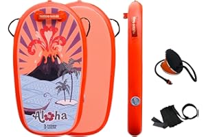 Tuxedo Sailor Aufblasbare Bodyboard Schwimmbrett Schwimmboard, Surfbrett Kinder und Erwachsene zum Surfen & Wellenreiten am Strand, für Anfänger & Fortgeschrittene