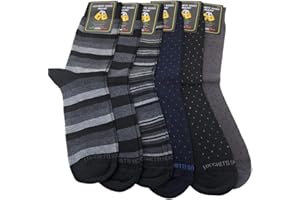 Lucchetti Socks Milano 6 Paia di Calze Uomo Corte Caldo Cotone Colorate Tendenza Pois Fantasia Fashion Made in Italy