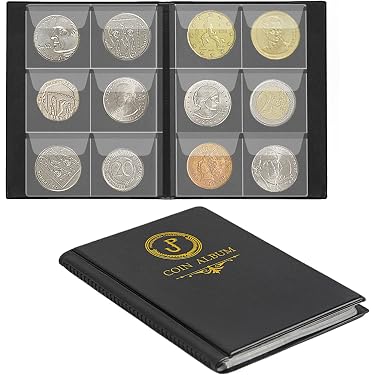 Lot de 100 boîtes de rangement pour pièces de monnaie avec 4 tubes à code couleur Lot de 100 boîtes de rangement pour pièces de monnaie avec 4 tubes à code couleur