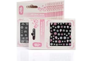 Naler 12 Sheets Nail Art Sticker, Christmas Snowflakes Angel Cupid Graphic Stickers Decals for Nail Toe Art Design Decoration Costume