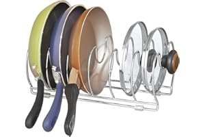 INTERDESIGN iDesign Classico Organizzatore Mobile Cucina, Metallo, Argento, 33.5x16.100000000000001x13.13 cm