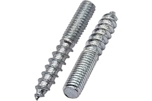 SKIR'CO (25 pezzi) Bulloni M6 x 40 mm, viti con tassello filettato a doppia estremità, bulloni a doppia testa