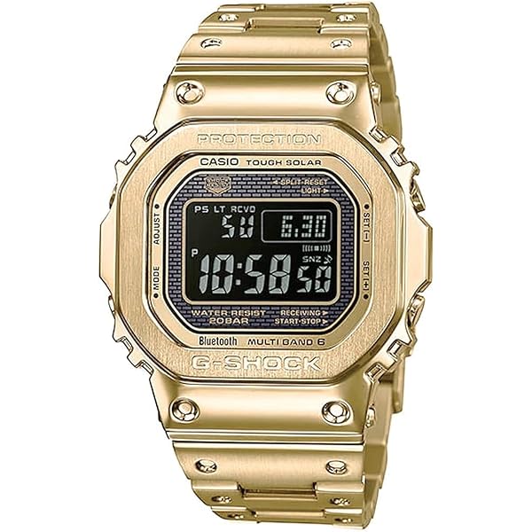 【CASIO/カシオ】G-SHOCK WOMAN 5600 GOLD Casio G-Shock DWE-5600HG-1DR Digital Dial Gold Resin Strap Men's