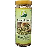 Natural Herbs Coffee Beans |"Decaffeinated & Unroasted Arabica A++ Grade" Premium Green Coffee Beans | Supports…