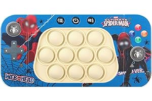 JUNBAOYYDS Console de Jeu Fast Push Bubbles, Jeu de Bulles de poussée Rapide, Mini Jeu de poussée Rapide à la Main, Toys sensoriels Fidget pour l'Autisme pour Les Enfants et Les Adultes (A)