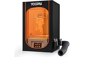 YOOPAI Resin 3D Drucker Gehäuse mit Belüftung, Multifunktionale 3D Drucker Abdeckung Beseitigen Sie Gerüche staubdicht Isolieren Sie Lärm für Creality Anycubic Elegoo Serie