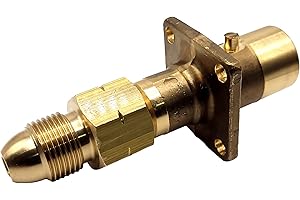 Gomet LPG Adapter UK Bayonet Propane Gas Bottle Filler Filling Point With Non Return Valve