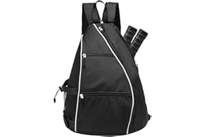 SUIKIHUM Pickleball Sling Bags 32L Convertible Reversible Paddle Rackets Bag Lightweight Casual Pack for Men Women Ladies