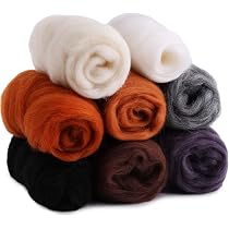 Hobby YARN Softy Charme – 100% Merino Schurwolle, 1 Kg XXL-Garn, Zum Filzen & Stricken