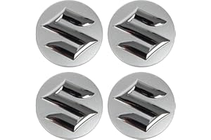 DADYM 4 Tappi Coprimozzo per Suzuki Celerio Grand Vitara 54mm Fregi Cerchi in Lega Coprimozzo Copertura Centrale Della Ruota per Cerchioni Copertura Antipolvere