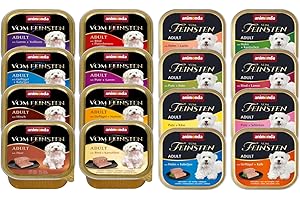 GENERISCH Animonda vom Feinsten Adult Mix 150g / zu je 11, 22, 44 oder 66 Schalen erhältlich/alle Sorten, Große Auswahl von 16 Sorten/Nassfutter für kleine Hunde (11)