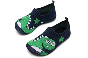 WateLves Pantofole per Bambini Unisex Scarpe a Magli Antiscivolo Ciabatte da Casa per danno la sensazione di camminare a piedi nudi Antiscivolo & Leggero