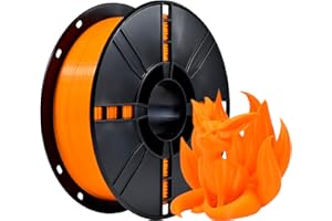 IBOSS PLA+ Filamento 3D de 1,75 mm, filamento PLA Plus, precisión dimensional +/- 0,02 mm, bobina de 1 kg (2,2 LBS) Filamento de impresión 3D para impresora 3D (color naranja)