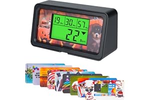 ‎NINE-RONG NInE-ROnG Hintergrundbeleuchtung Digitaler 9.999 Tage Countdown Timer Großes LCD Display Count Down für Ruhestand Urlaub Graduierung Weihnachten Hochzeiten GeburtstageHalloween und andere Anlässe (GR)