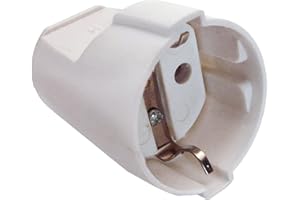 as - Schwabe Schutzkontakt-Kupplung weiss