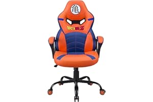 SUBSONIC DBZ - Dragon Ball Z - Krzesło dla juniora - Krzesło biurowe do gier szczęścia - Oficjalna licencja