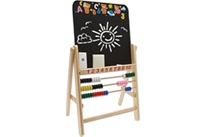 TEOREMA GIOCATTOLI Teorema 40189 - Lavagna con Pallottoliere e Gessi, Legno