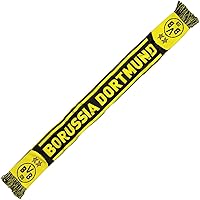Borussia Dortmund Unisex Bvb-schal Borussia Fan Schal, Schwarz/gelb, 150 EU