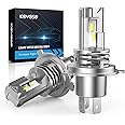 KOYOSO H4 LED Lampadina 50W 10000LM per 12V Moto Automobili Come Abbaglianti e Anabbaglianti