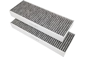 COOLPART 2 x Aktivkohlefilter passend für Bora Basic Filter BAKFS, BAKF-001, BAKF-100 für Kochfelder mit Dunstabzug BASIC, BFIU, BHU, BIU, GP4U