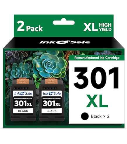 400ml Inchiostro Per HP 301-XL Envy 4500 5530 4502 - Foto 6