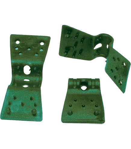 50 Ganci A Clip In PVC Verde Per Reti Ombreggianti – PAPILLON Premium - Foto 1