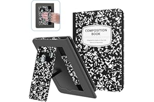 Ayotu Składane etui na zupełnie nowy Kindle (wydanie 11. generacji 2022), automatyczne budzenie/uśpienie, lekki stojak do zestawu głośnomówiącego z paskiem na rękę