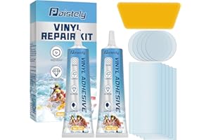 PAISTELY Paddling Pool Repair Kit Waterproof, Hot Tub Puncture Repair Kit, Liquid PVC for Inflatable Kayak, Air Bed, Bouncy Castle, Bounce House, Hot Tub