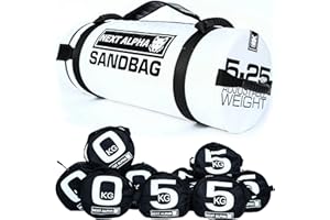 Next Alpha Sandbag – Borsa zavorrata dal Peso Interno Regolabile per Allenamento 5-25KG
