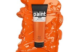 FeelMyPaint Vernice acrilica (arancione, 120 ml)