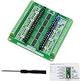 Freenove Breakout Board for Raspberry Pi Pico/Pico H/Pico W, Terminal Block Shield with Pin Header, GPIO Status LED