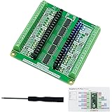Freenove Breakout Board for Raspberry Pi Pico/Pico H/Pico W, Terminal Block Shield with Pin Header, GPIO Status LED