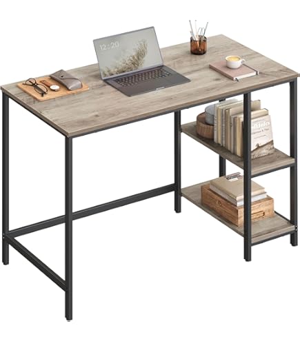 Scrivania Mobile Per Computer Flash Furniture - Piano In Vetro Nero, Cornice Argento, 88.9x67.31cm - Foto 14