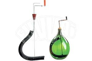 CILLI SPAZZOLA LAVADAMIGIANE FLESSIBILE LAVA DAMIGIANA PER VINO ENOLOGIA CANTINA