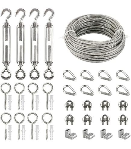 Cavo Acciaio PVC Nero 2-10mm - Cavo Forestale Galvanizzato Per Usi Multipli - Foto 7