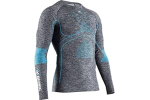 X-Bionic Energy Accumulator 4.0 Melange Shirt Round Neck Long Sleeves Men Capa De Base Camiseta Funcional Hombre