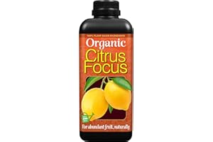 Growth Technology Ltd GTOCF1 Organic Citrus Focus Liquid Fertiliser Concentrate, 1L