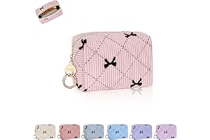 PLAYEXEN 11 * 8,5 * 5,5cm Neceser Maquillaje para Niña Mujer de Tejido de Pana Mini Neceser de Viaje Portátil Bolsa de Aseo Organizador Lápiz de Labios Estuche Maquillaje Regalo Cumpleaño Niñas(Rosa Claro)