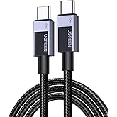 UGREEN USB C Cable 100W 20V 5A Fast Charging PD Braided Nylon (1M) | Type C with Aluminum Case, Compatible with MacBook iPad,