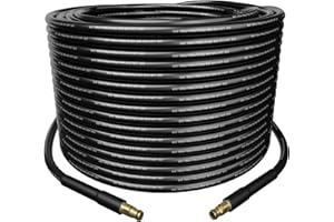 HZNZYHD 20M Karcher K Series Pressure Washer Hose Replacement,High Pressure Washer Replacement Hose for K2, K3, K4, K5, K7, Accessories Extension Water Clean Pipe,Click Type Plug Quick Connector,18MPa,MAX.60℃