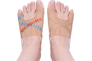 COMFORCE 1 Paar Bunion Corrector, Big Toe Straightener Sleeve für Tag & Nacht tragen für Frauen Männer, dünne Bunion Korrektur tragen in Schuhen, Hallux Valgus, Bunion Schmerzen, Large