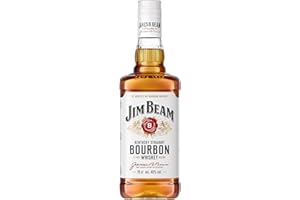 ‎JIM BEAM Jim Beam White | Kentucky Straight Bourbon Whiskey | Full-bodied and Mild Taste | 40% Vol. | 700 ml