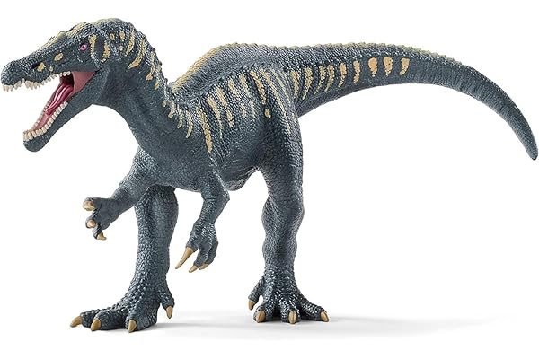 Schleich Dinosaurs | Baryonyx 15022 | Dinosaure réaliste avec mâchoire Mobile | idée Cadeau pour Filles et garçons | Jouet Dinosaure dès 3 Ans | 24 x 9 x 10 cm