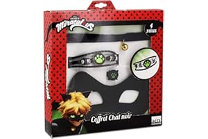 Miraculous Coffret masque et bijoux Chat noir, T20801