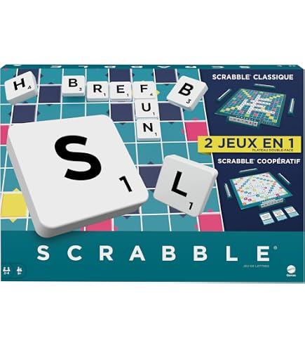 Mattel Games Scrabble Junior, Jeu De Société Et De Lettres Pour Enf Des 6 Ans Y9669 Version Espagnole Amz B00e5wmf6q