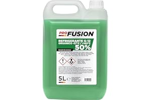 ProFusion Anticongelante Refrigerante Coche Verde G12-37ºC +145ºC 5L (1)