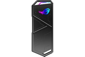 ASUS ROG Strix Arion S500 przenośny dysk SSD 500 GB USB-C 3.2 Gen 2, NVMe SSD z pamięcią DRAM/dużą pamięcią podręczną SLC do transferów do 1050 MB/s, 256-bitowy dysk AES i szyfrowanie danych
