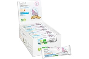 Allaitement - Barre Énergétique Bio pour l'allaitement - Booste la lactation - DHA, Magnesium, Fibres - Miel Amande/Recharge de 20 Barres - La Fabrique des Mamans
