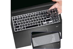 DAMMOMKO Lot de 2 housses de clavier pour ASUS VivoBook 16X 16 F1605 F1605VA M1605 F1603 M1603 X1603, VivoBook Pro 16X OLED K3605 K6602 N7601 TN3604, 15 15.6 K3500 2 M3502 M1503 K6501, Zenbook 15